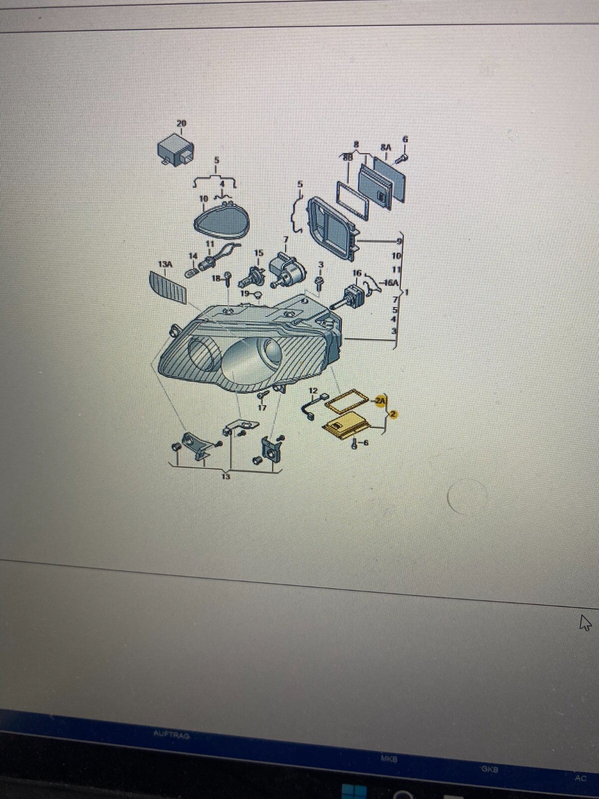 VW AUDI SEAT XENON SCHEINWERFER STEUERGERAT 4L0907391 ORIGINAL - Obrázek 6