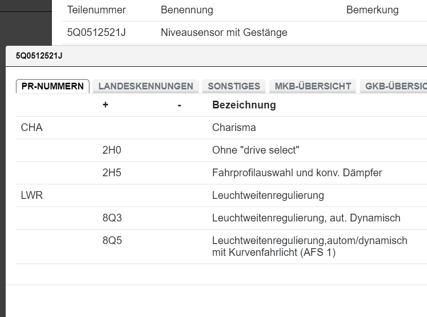 VW AUDI SKODA NIVEAUSENSOR LEUCHTWEITENREGULIERUNG 5Q0907503-5Q0512521J OE! - Obrázek 20