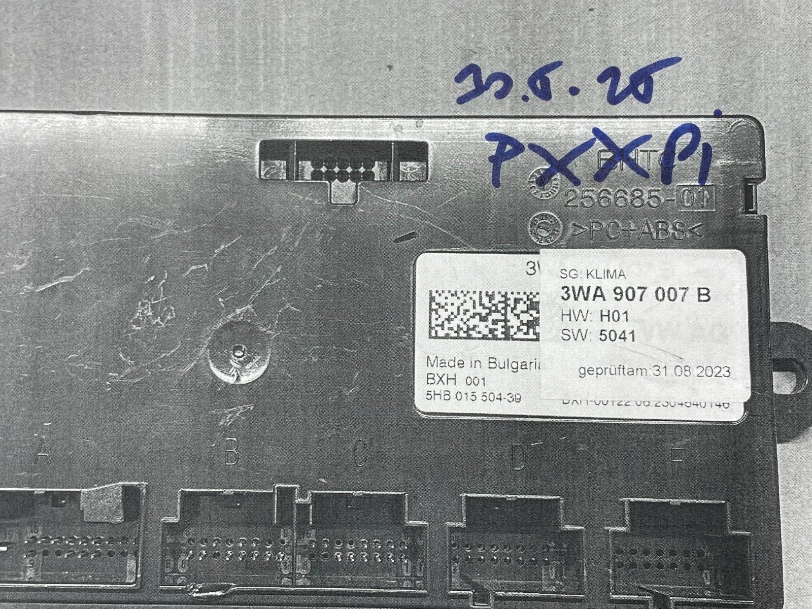 VW AUDI ŠKODA SEAT STEUERGERÄT FÜR KLIMAANLAGE 3WA907007B FAST NEU DEM TEST CAR - Obrázek 19