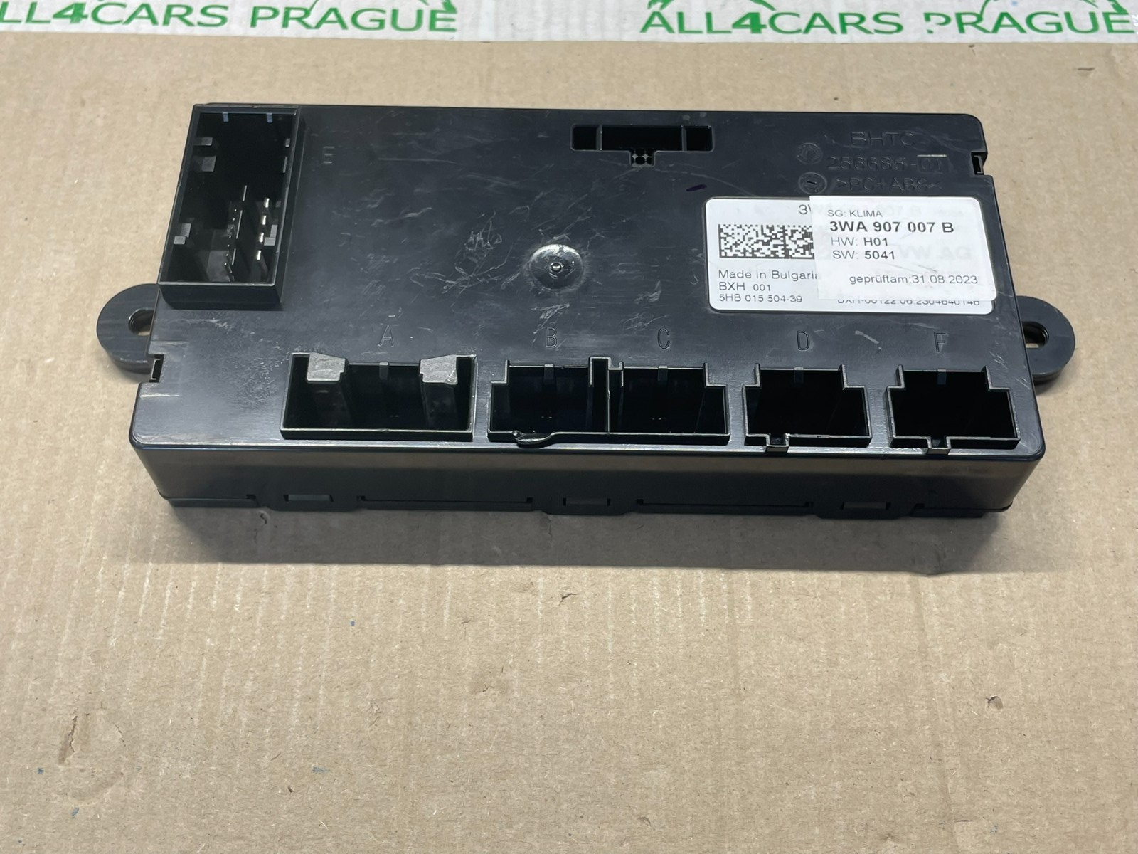 VW AUDI ŠKODA SEAT STEUERGERÄT FÜR KLIMAANLAGE 3WA907007B FAST NEU DEM TEST CAR - Obrázek 7