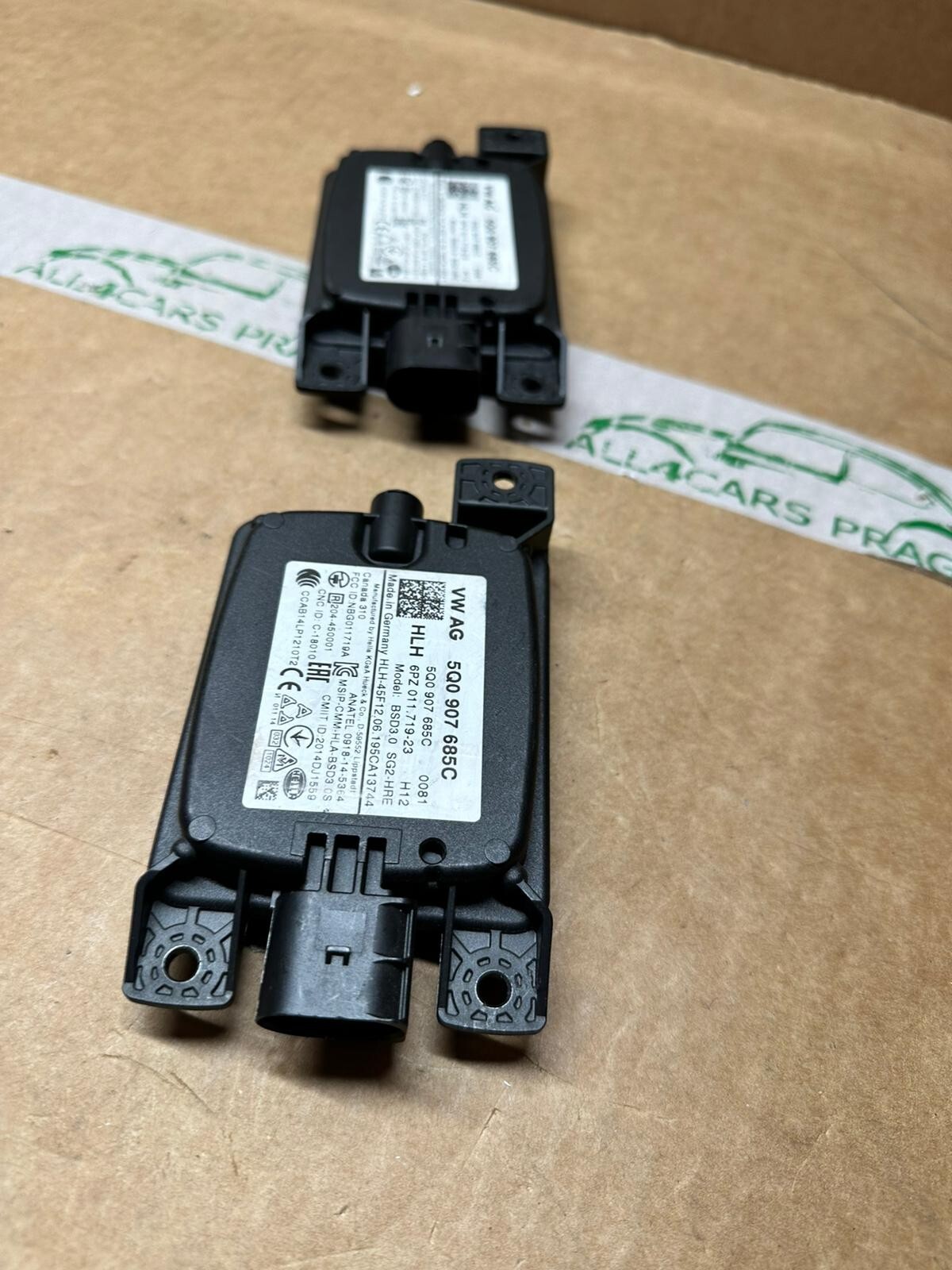 VW AUDI SKODA STEUERGERÄT FÜR TOTWINKELERKENNUNG 5Q0907685C ORIG.NEU!!! - Obrázek 7