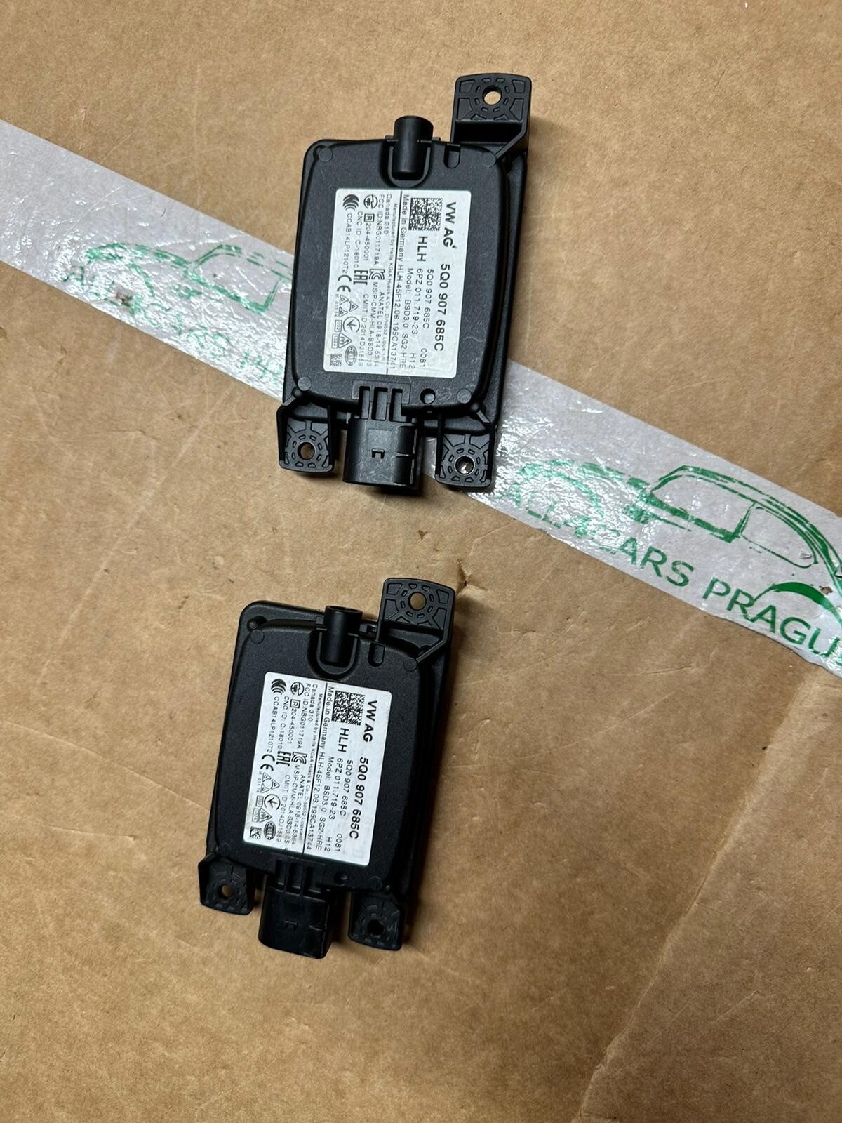 VW AUDI SKODA STEUERGERÄT FÜR TOTWINKELERKENNUNG 5Q0907685C ORIG.NEU!!! - Obrázek 9