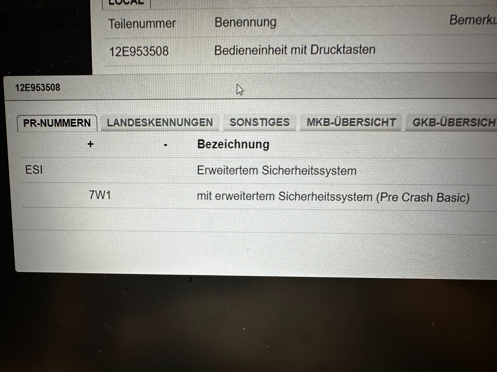 VW E-UP 2014-2024 BEDIENEINHEIT MIT DRUCKTASTEN 12E953508 FAST NEU D V TEST CAR - Obrázek 5