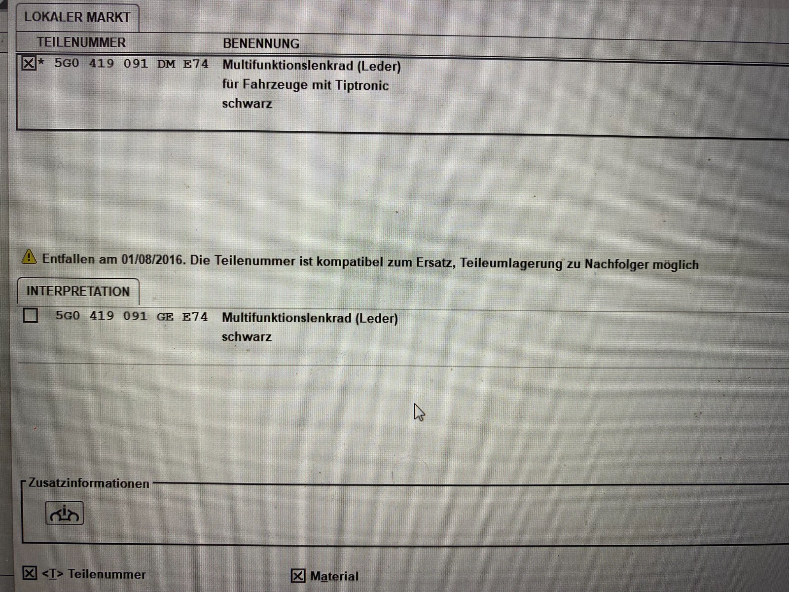 VW GOLF 7 VII PASSAT B8 MULTIFUNKTION LENKRAD DSG LEDER R-LOGO 5G0419091DM E74 - Obrázek 18