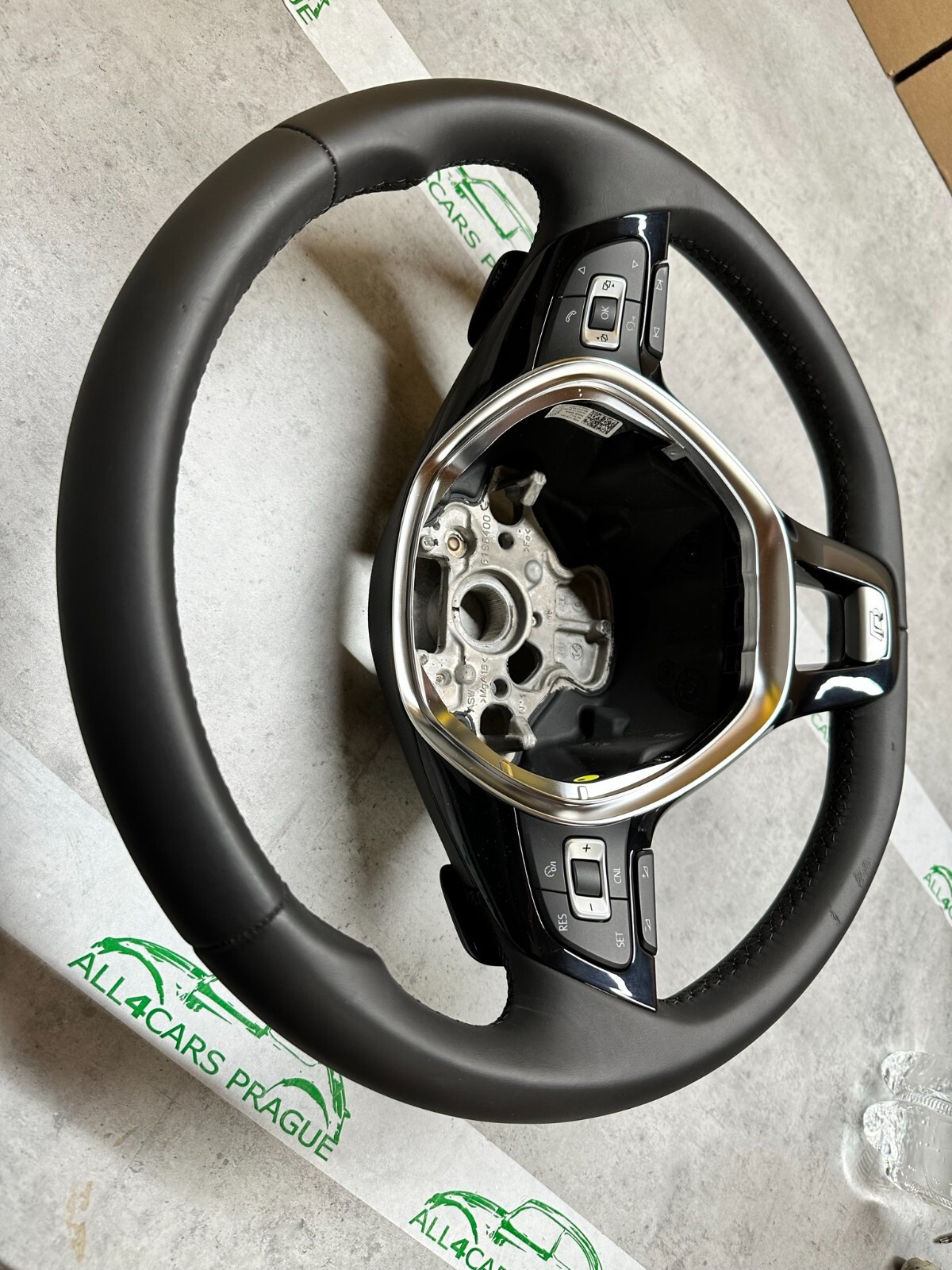 VW GOLF 7 VII PASSAT B8 MULTIFUNKTION LENKRAD DSG LEDER R-LOGO 5G0419091DM E74 - Obrázek 5