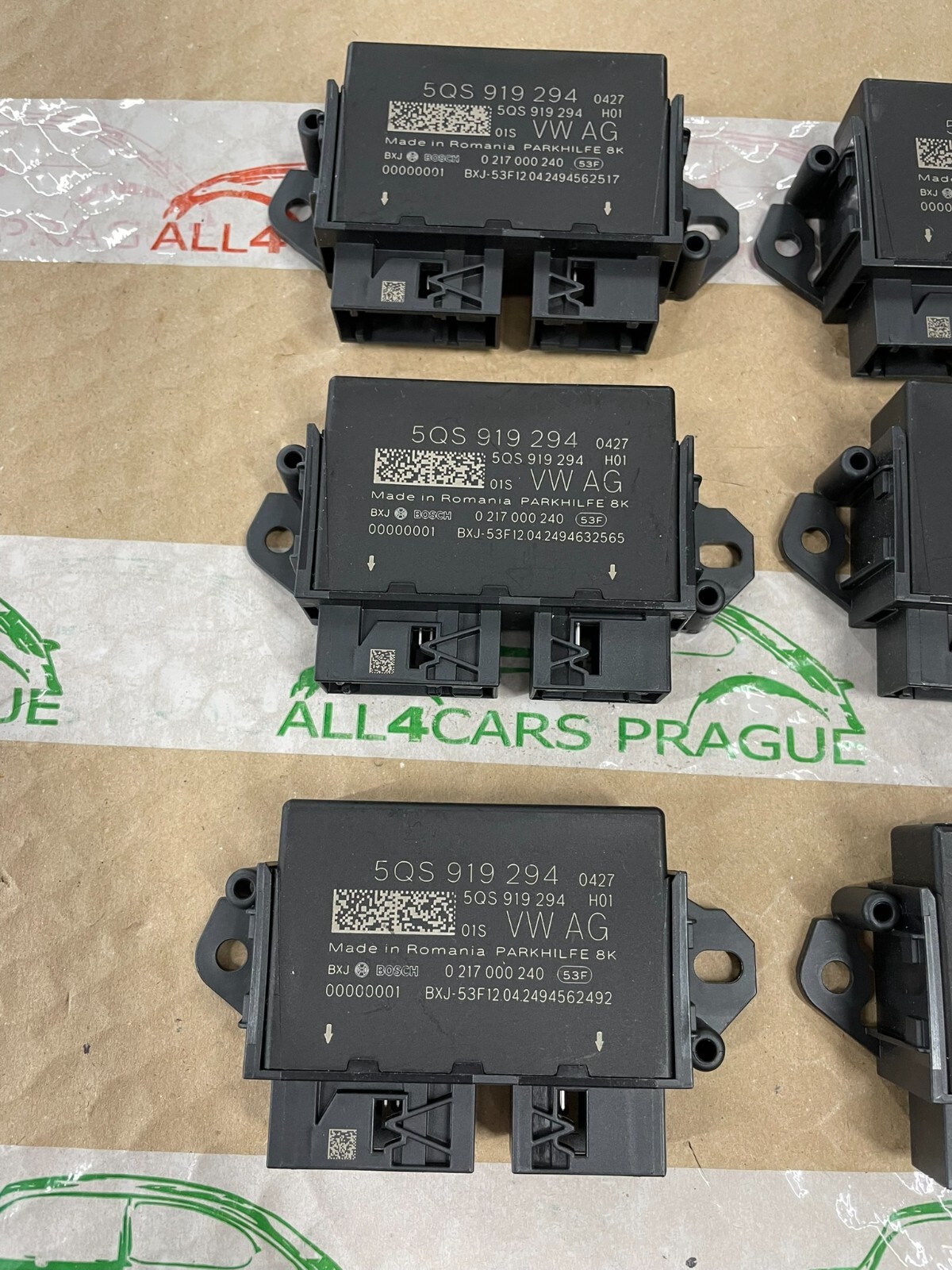 VW GOLF PASSAT TIGUAN CRAFTER CADDY STEUERGERÄT FÜR EINPARKHILFE 8K 5QS919294 - Obrázek 8