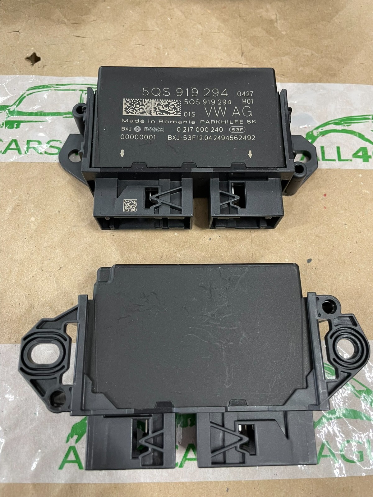 VW GOLF PASSAT TIGUAN CRAFTER CADDY STEUERGERÄT FÜR EINPARKHILFE 8K 5QS919294