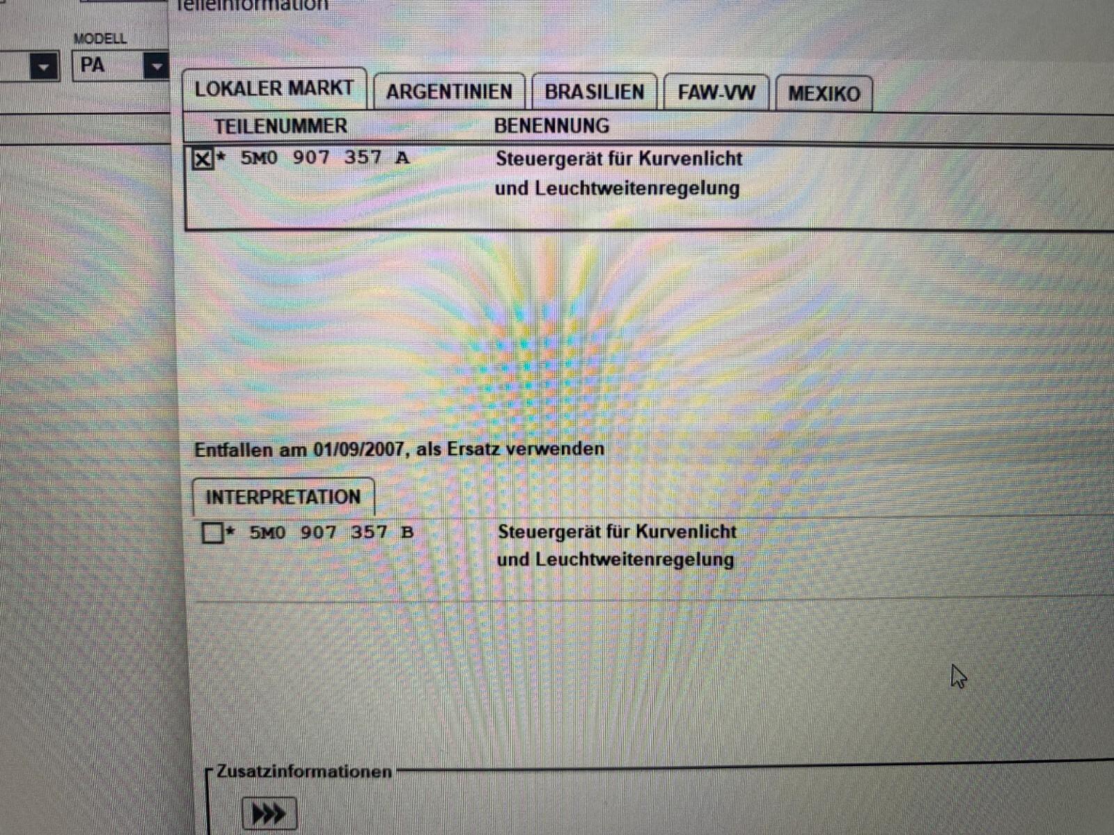 VW GOLF, PASSAT, TOURAN, EOS SCHEINWERFER STEUERGERÄT 5M0907357A ORIGINAL NEU!!! - Obrázek 16