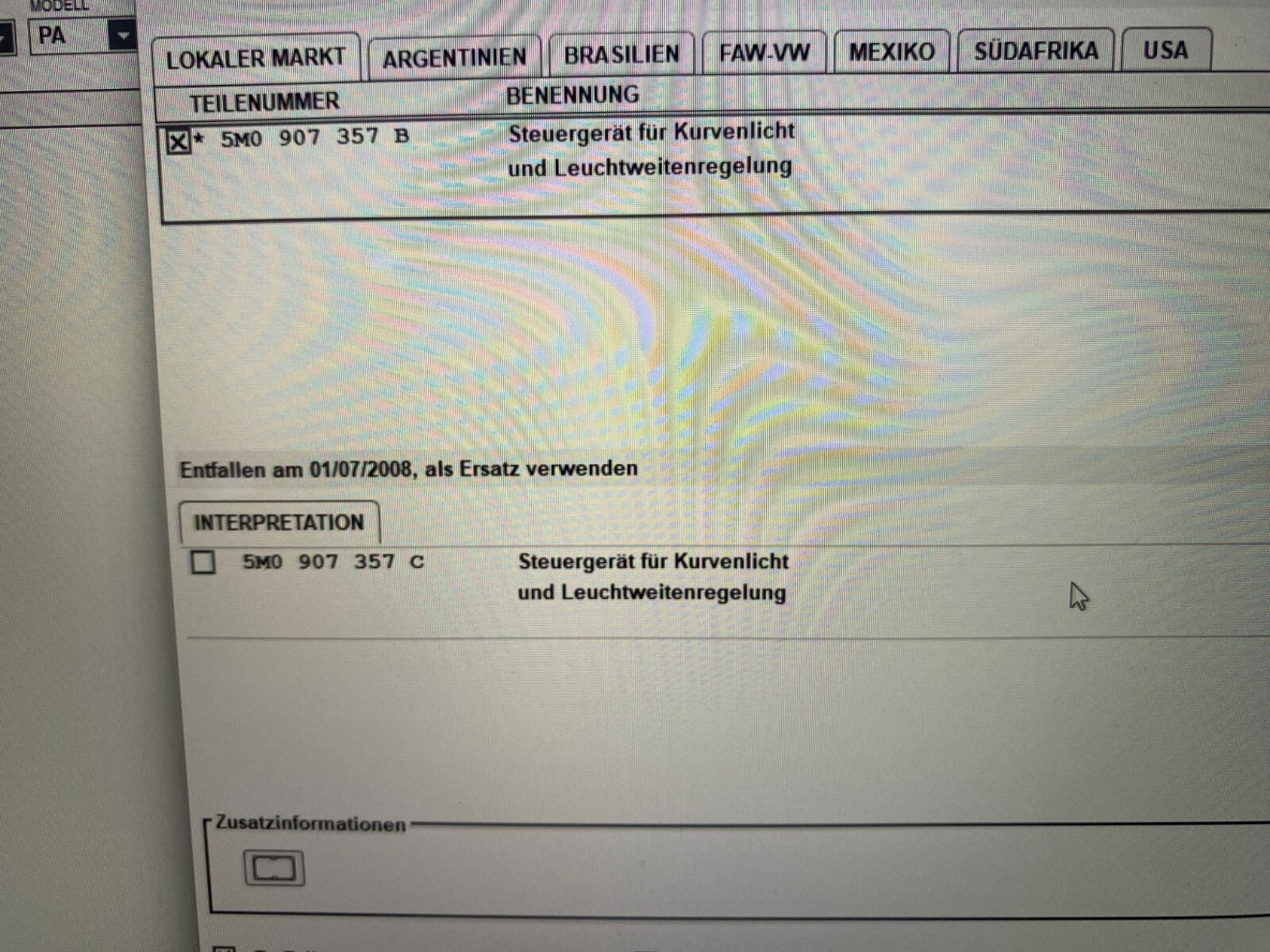 VW GOLF, PASSAT, TOURAN, EOS SCHEINWERFER STEUERGERÄT 5M0907357A ORIGINAL NEU!!! - Obrázek 17