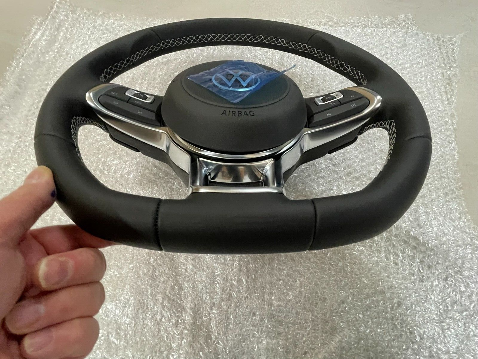 VW LENKRAD R SPORT LEDER KOMPLET GOLF 7/ARTEON/PASSAT/TIGUAN 5G0419091JF ORG NEU - Obrázek 19