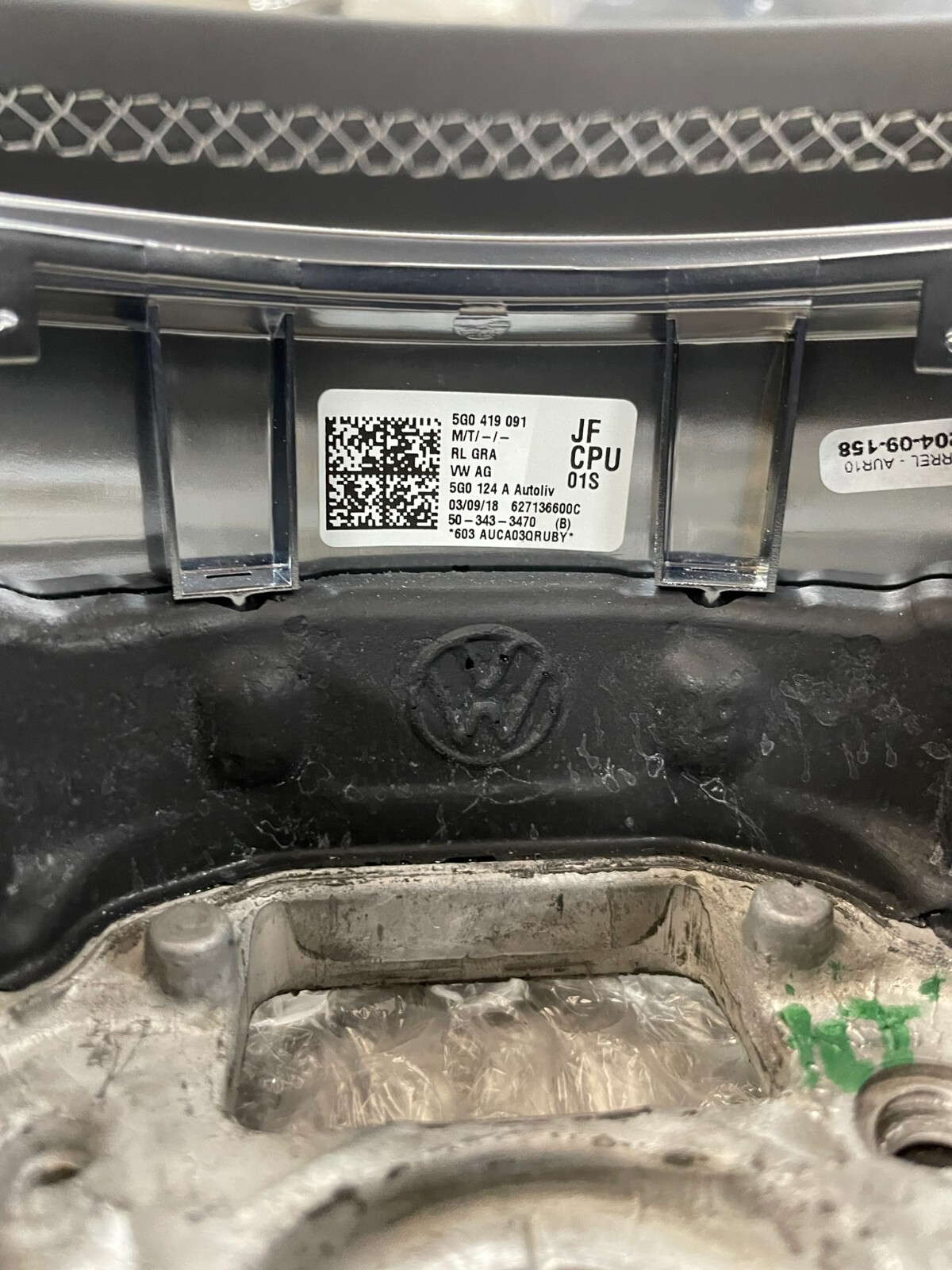 VW LENKRAD R SPORT LEDER KOMPLET GOLF 7/ARTEON/PASSAT/TIGUAN 5G0419091JF ORG NEU - Obrázek 22