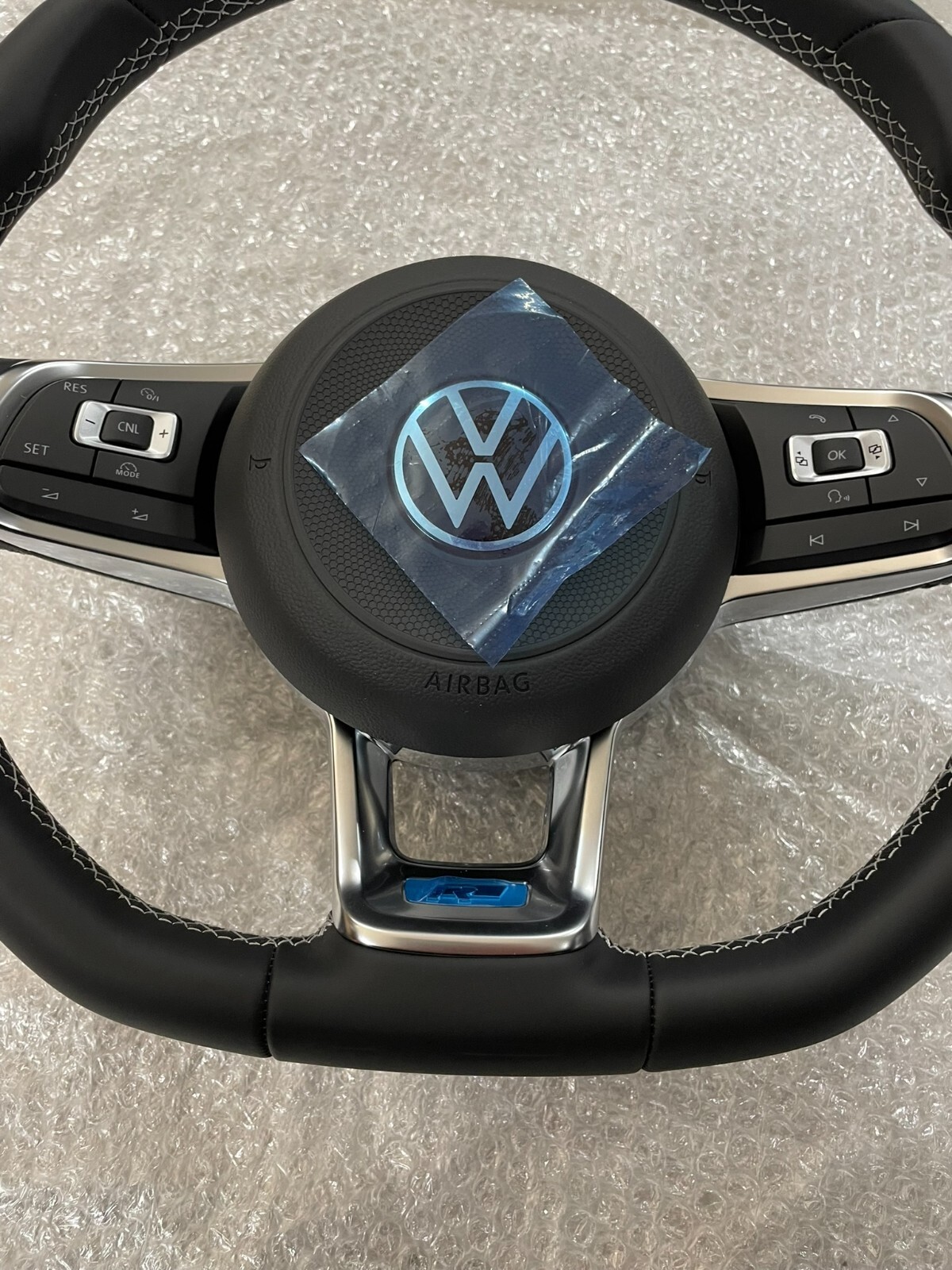 VW LENKRAD R SPORT LEDER KOMPLET GOLF 7/ARTEON/PASSAT/TIGUAN 5G0419091JF ORG NEU - Obrázek 9