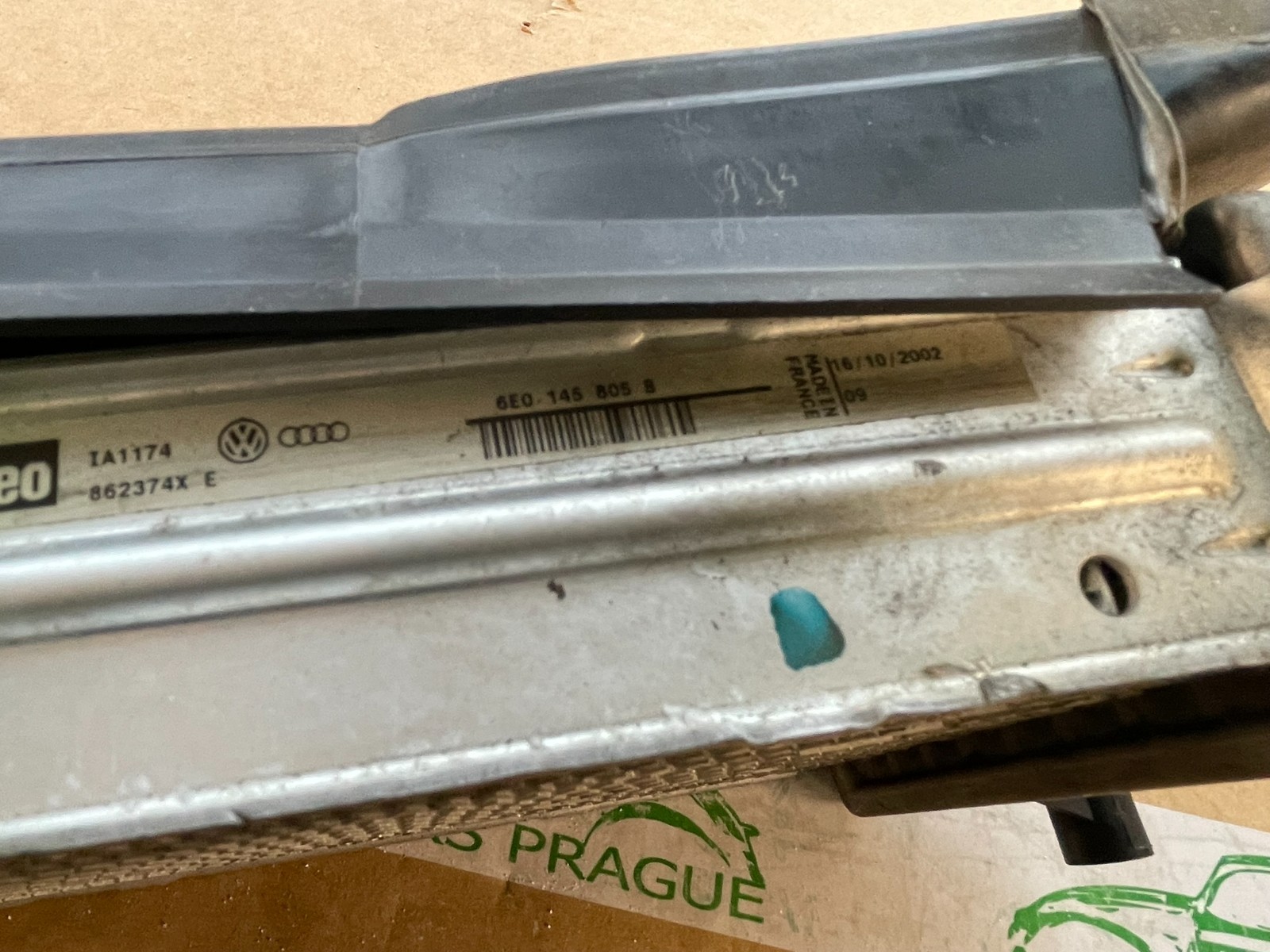 VW LUPO , POLO, SEAT AROSA 1.2 TDI / 1.4 TDI LADELUFTKÜHLER 6E0145805B TEST CAR - Obrázek 17