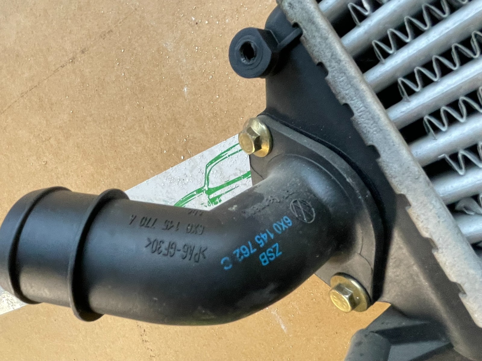 VW LUPO , POLO, SEAT AROSA 1.2 TDI / 1.4 TDI LADELUFTKÜHLER 6E0145805B TEST CAR - Obrázek 18