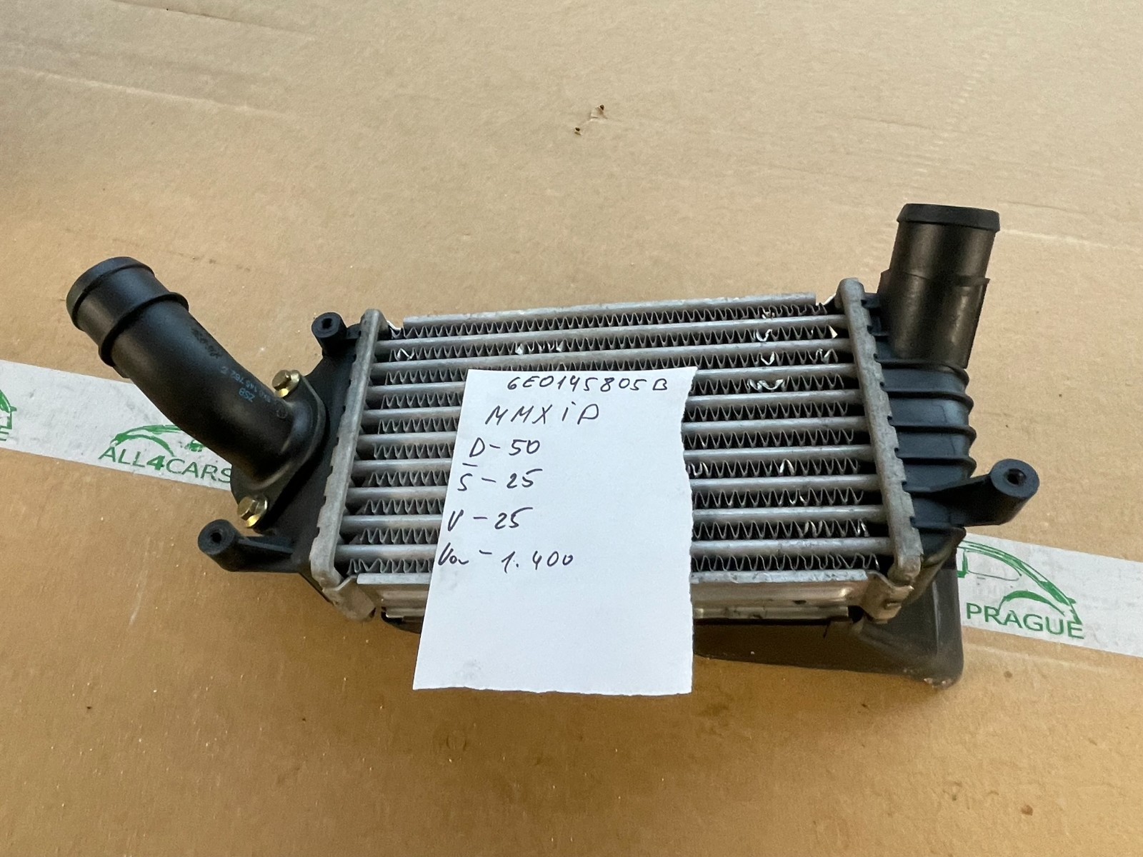 VW LUPO , POLO, SEAT AROSA 1.2 TDI / 1.4 TDI LADELUFTKÜHLER 6E0145805B TEST CAR - Obrázek 19