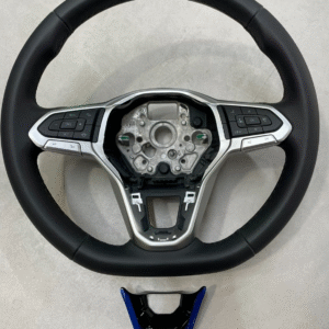 VW PASSAT ARTEON TIG..SPORT LENKRAD ABGEFLACHT LEDER R-LOGO 2G0419089C Fast Neu