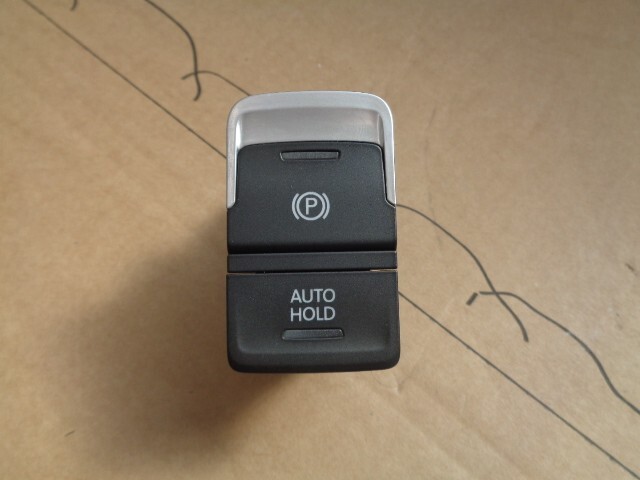 VW PASSAT B8 SCHALTER ELEKTROMECHANISCHE FESTSTELLBREMSE 3G0927225 Fast Neu Test