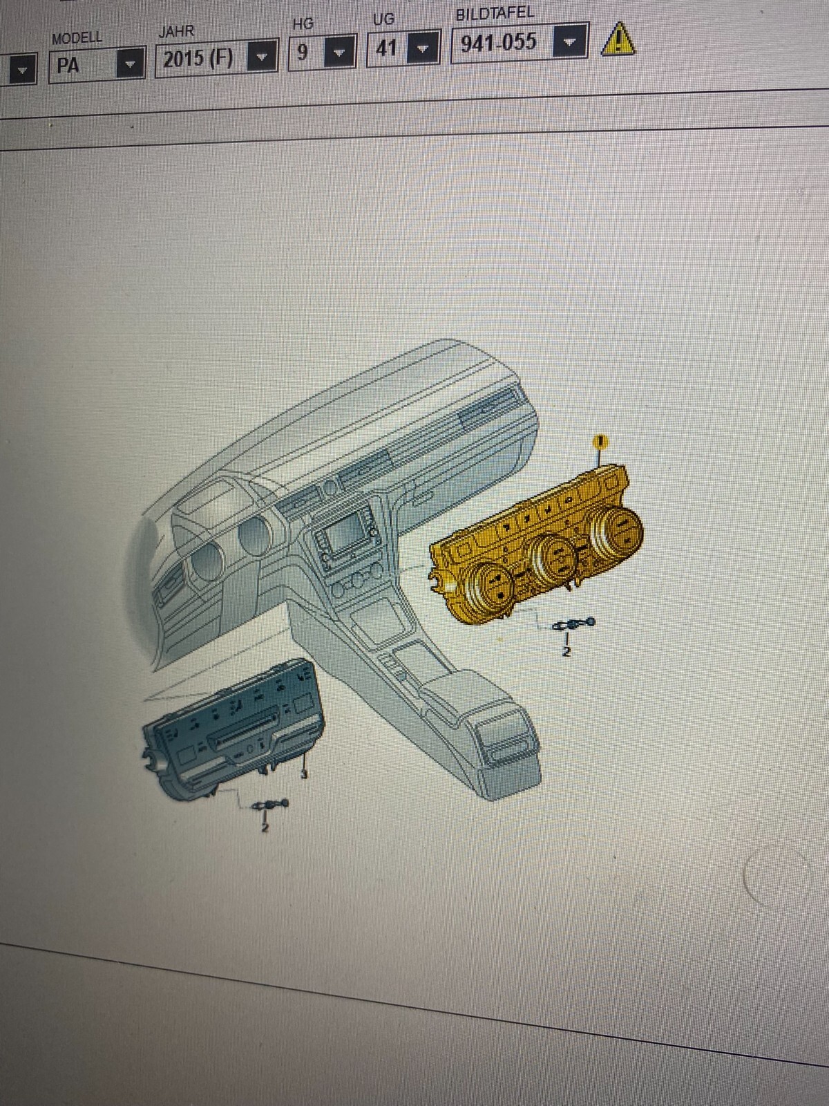 VW PASSAT KLIMABEDIENUNG S.HEITZUNG STANDHEIZUNG BELÜFTUNG 5G0907044FB WZU - Obrázek 12