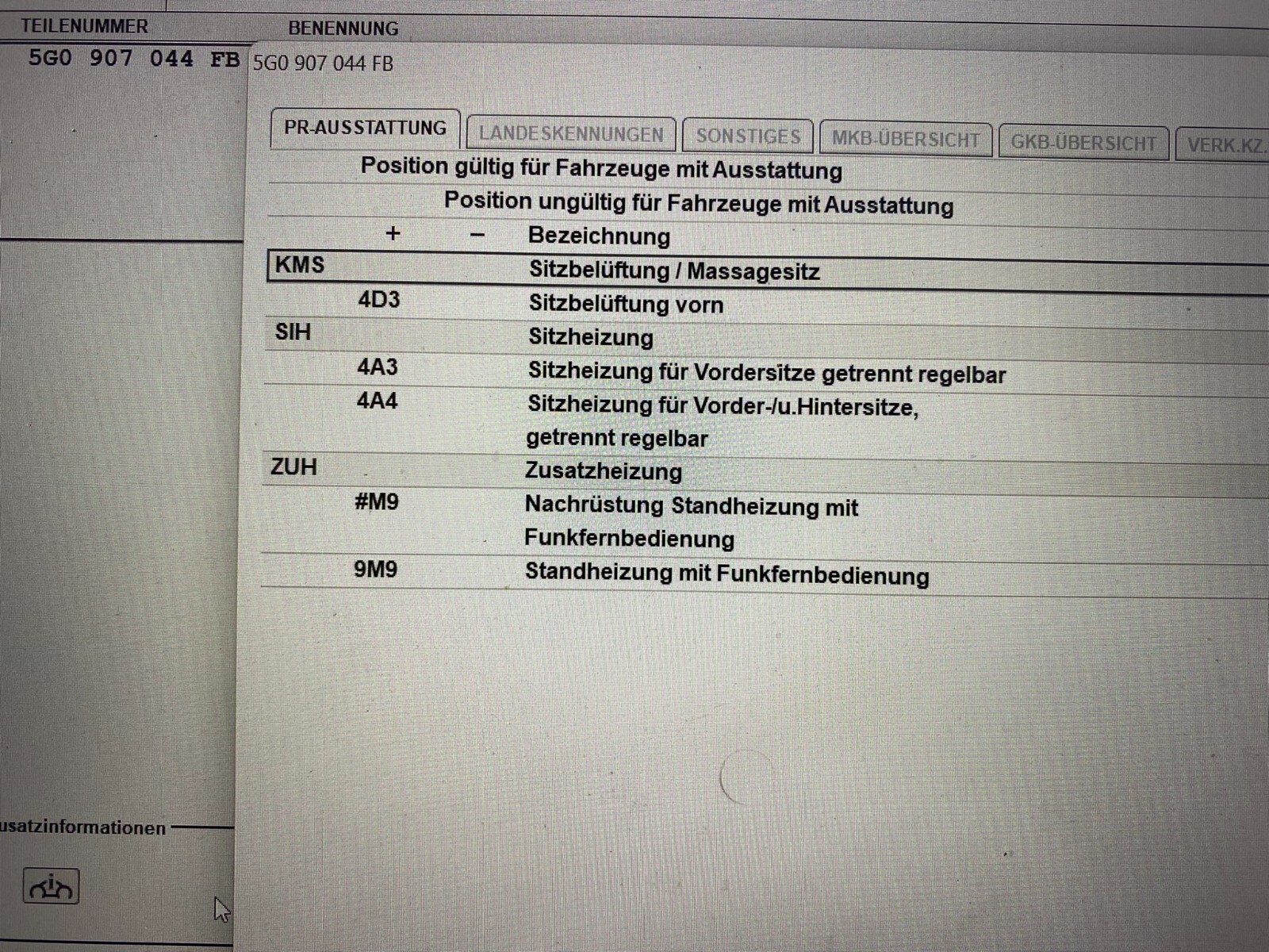 VW PASSAT KLIMABEDIENUNG S.HEITZUNG STANDHEIZUNG BELÜFTUNG 5G0907044FB WZU - Obrázek 13