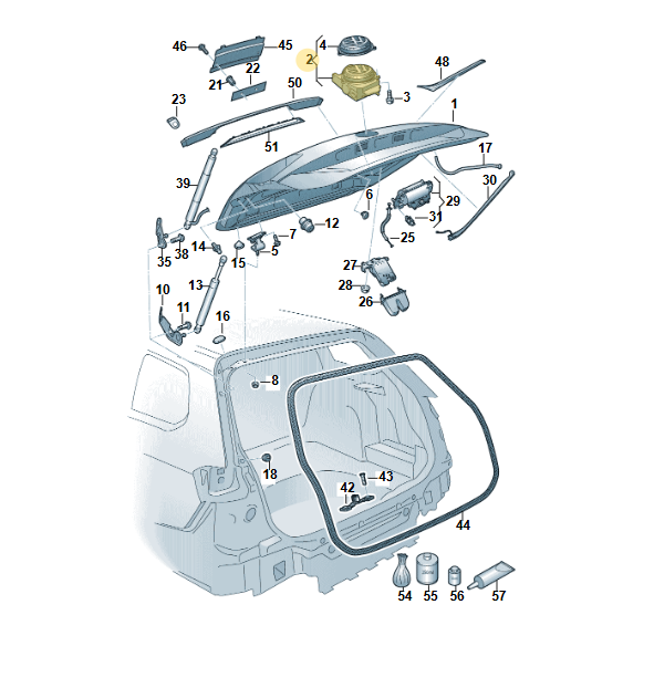 VW PASSAT VW ARTEON BETÄTIGUNG MIT MIKROSCHALTER MIT KAMERA 3G0827469JC ORIG.NEU - Obrázek 4