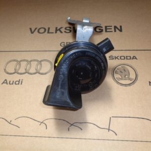 VW SEAT AUDI SIGNALTON HUPE FANFARE HORN 5Q0951223D Fast Neu Teil d v Test Wagen