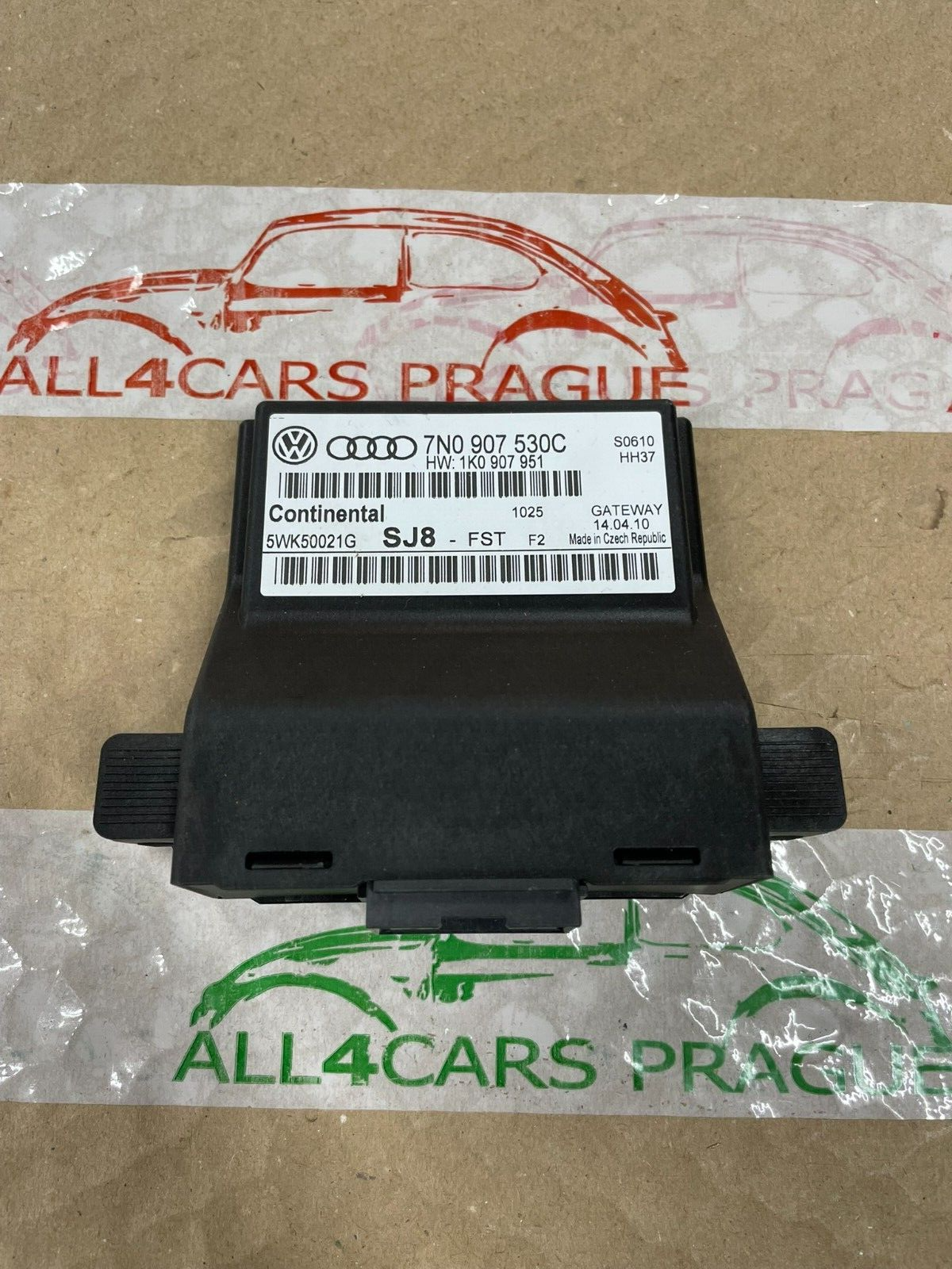 VW ŠKODA GATEWAY DIAGNOSE-INTERFACE FÜR DATENBUS 7N0907530C FAST NEU D TEST CAR