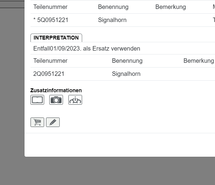 VW SKODA HUPE TIEFTON SIGNALHORN HORN 5Q0951221 = 2Q0951221 Fast Neu d vTest Car - Obrázek 6