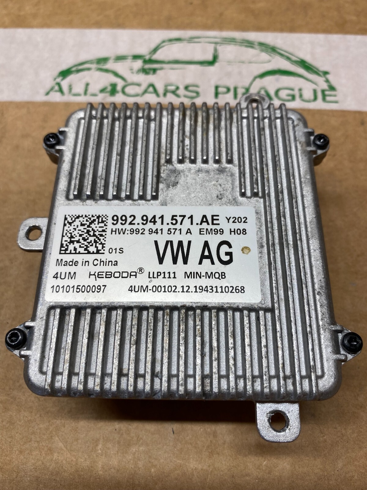 VW SKODA SEAT LED SCHEINWERFER STEUERGERÄT 992941571AE ORIGINAL NEU!! - Obrázek 5