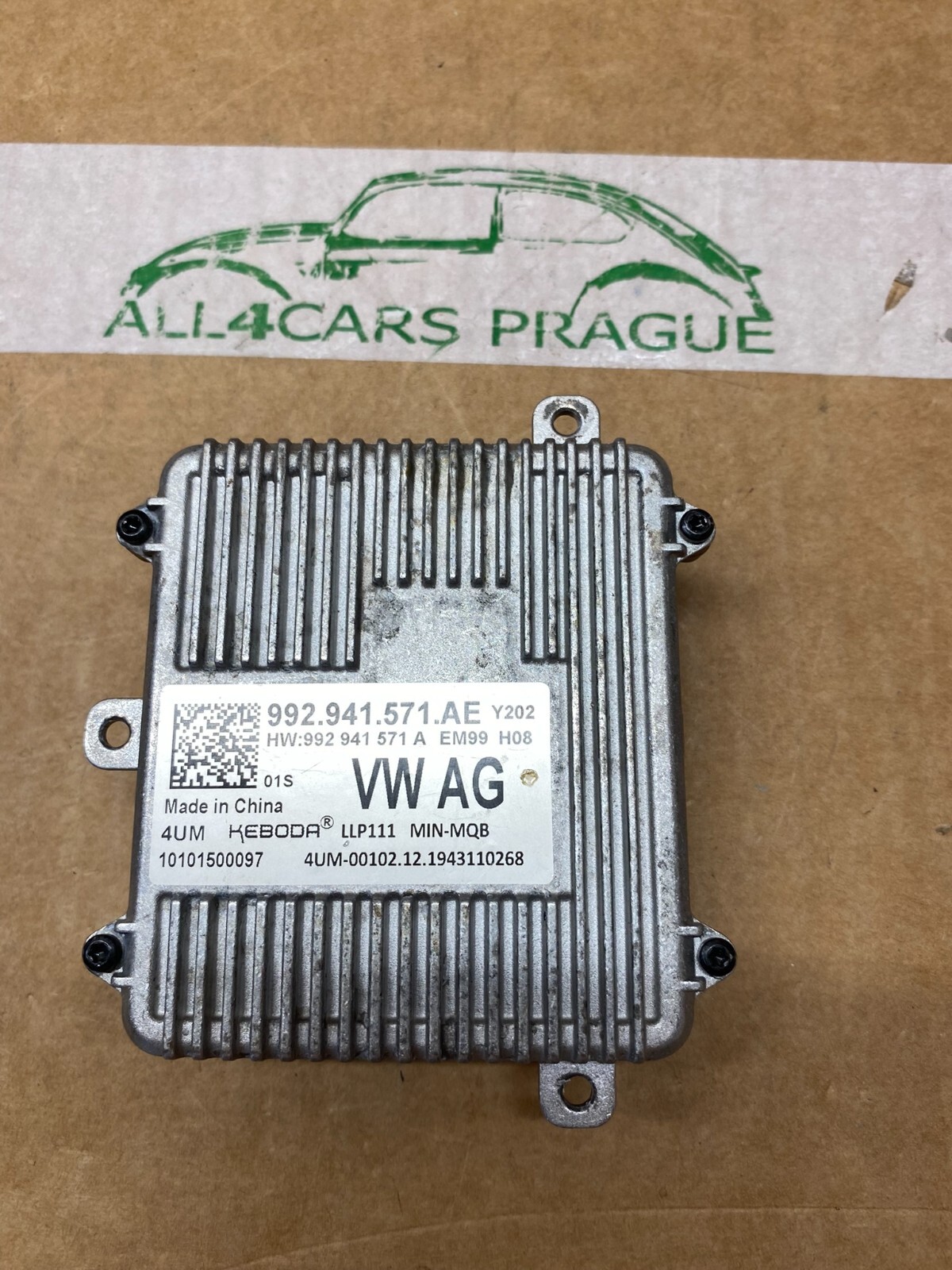 VW SKODA SEAT LED SCHEINWERFER STEUERGERÄT 992941571AE ORIGINAL NEU!!