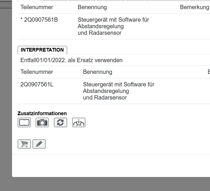 VW TIGUAN T-CROSS CRAFTER ACC RADAR SENZOR ACC RADAR 2Q0907561B = 2Q0907561L - Obrázek 7