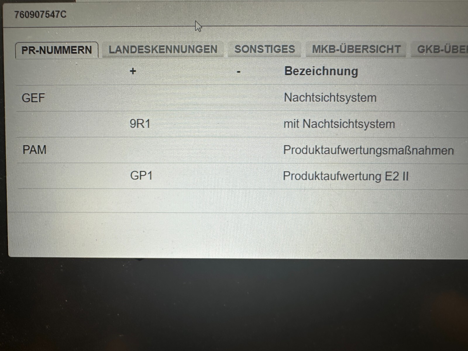 VW TOUAREG 760907547C NACHTSICHT KAMERA STEUERGERÄT NIGHT VISION ECU ORIG.NEU !! - Obrázek 4