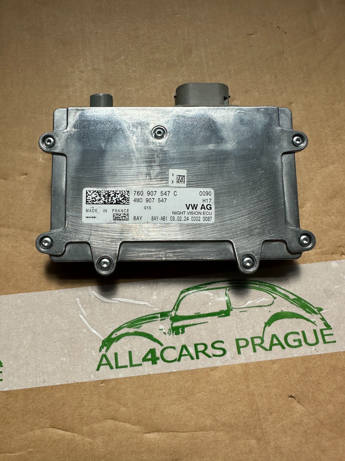 VW TOUAREG 760907547C NACHTSICHT KAMERA STEUERGERÄT NIGHT VISION ECU ORIG.NEU !!