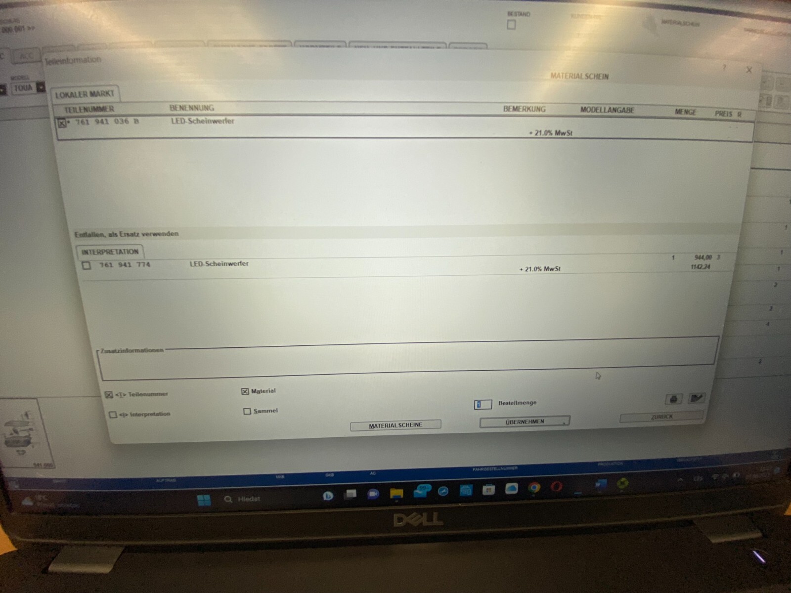 VW TOUAREG CR7 SCHEINWERFER RECHTS FULL LED 761 941 036 B - 761 941 774 ORIG.NEU - Obrázek 22