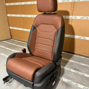 VW TOUAREG III CR7 760 SITZE SPORT LEDER SITZEN BRAUN LEDER VON TEST WAGEN!!