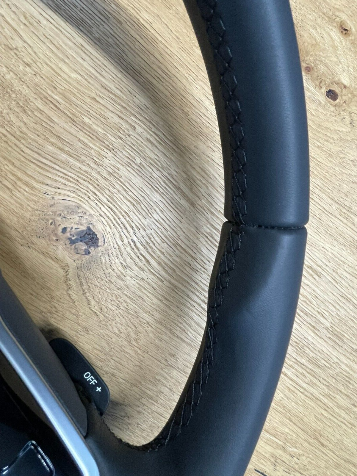 VW TOUAREG MULTIFUNKTIONS LEDER LENKRAD SPORT "R" 760419089Q FAST NEU TEST CAR - Obrázek 22