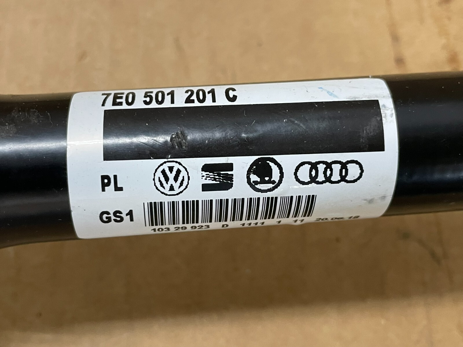 VW TRANSPORTER ANTRIEBSWELLE GELENKWELLE ANTRIEB 4*4 7E0501201C ORIG. FAST NEU - Obrázek 3