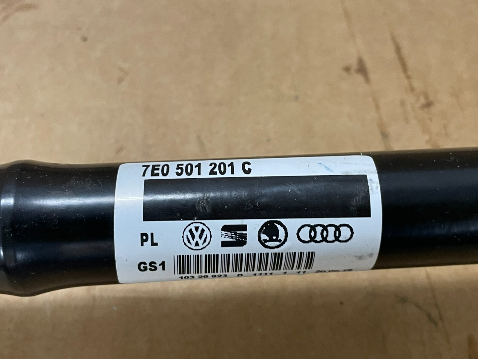 VW TRANSPORTER ANTRIEBSWELLE GELENKWELLE ANTRIEB 4*4 7E0501201C ORIG. FAST NEU - Obrázek 4