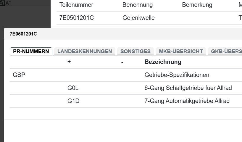 VW TRANSPORTER ANTRIEBSWELLE GELENKWELLE ANTRIEB 4*4 7E0501201C ORIG. FAST NEU - Obrázek 6