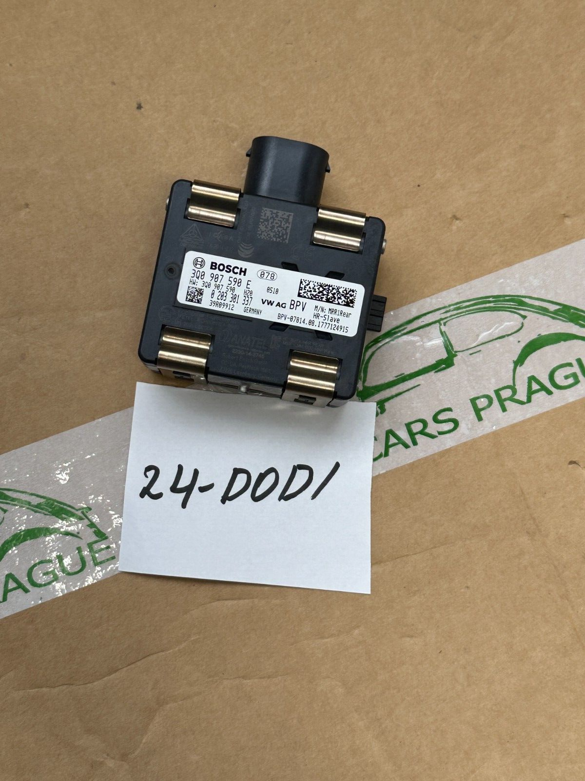 3Q0907590E VW AUDI SPURWECHSELASSISTENT RADAR GERÄT 3Q0907590E FAST NEU TEST CAR - Obrázek 13