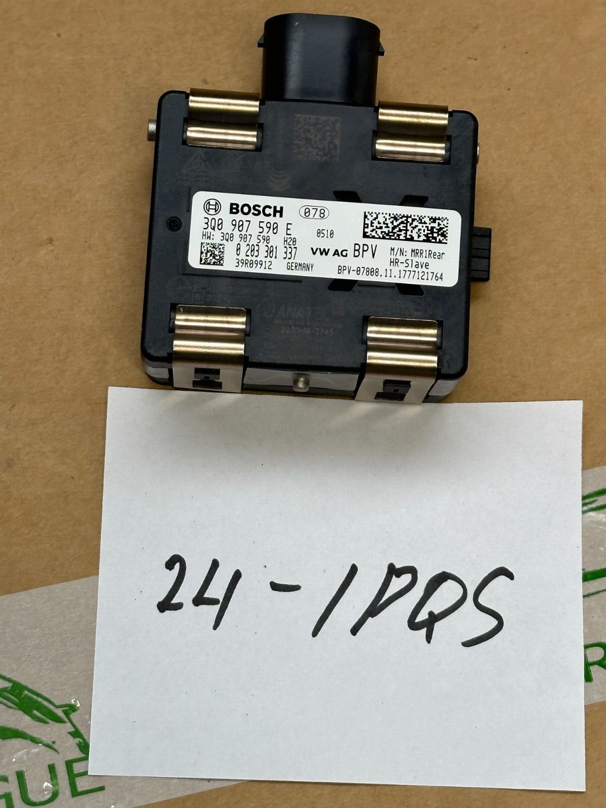 3Q0907590E VW AUDI SPURWECHSELASSISTENT RADAR GERÄT 3Q0907590E FAST NEU TEST CAR - Obrázek 16