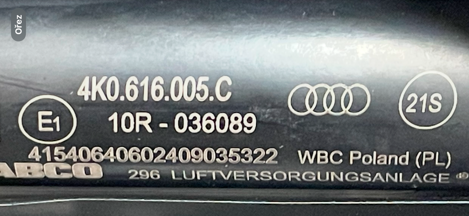 4K0616005C AUDI A6/S6/RS6/A7 KOMPRESSOR LUFTFEDERUNG KOMPRESOR 4K0616005C NEU OR - Obrázek 13
