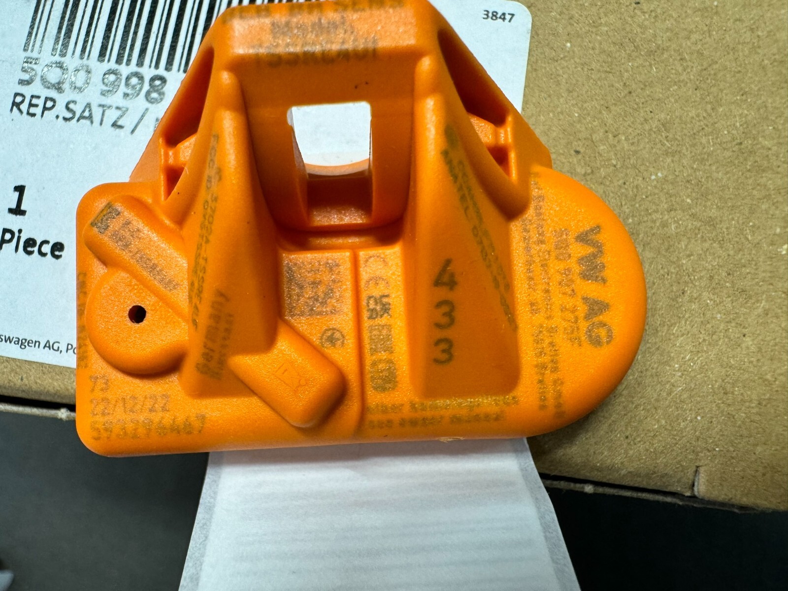 5Q0907275F LAMBORGHINI REIFENDRUCK SENZOR 5Q0998270F = 1*SATZ 5Q0907275F NEU ORI - Obrázek 11