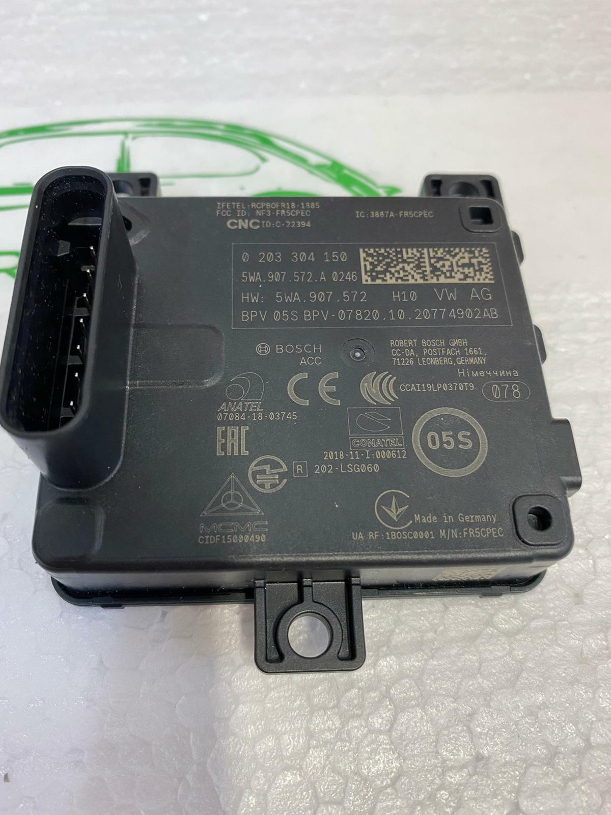 5WA 907 572 A ACC Radarsensor Audi , VW 5WA90752A