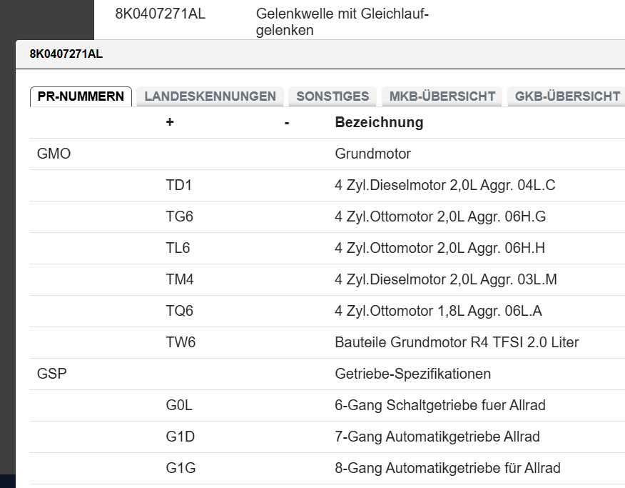 8K0407271AL AUDI A4 AUDI A5 GELENKWELLE 8K0407271AL DEMONT V TEST WAGEN ORIG - Obrázek 6