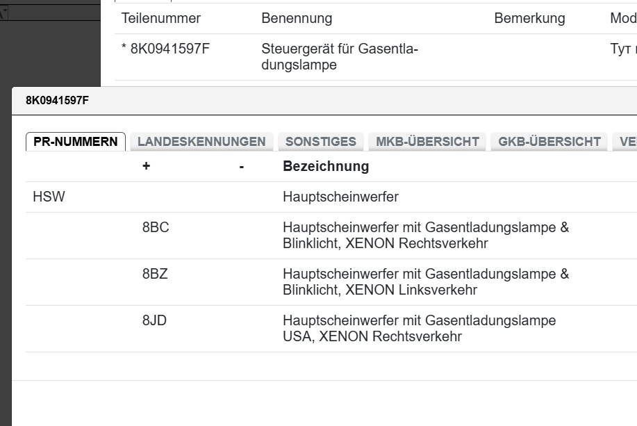 8K0941597F PORSCHE VW AUDI XENON SCHEINWERFER STEUERGERÄT 8K0941597F ORIG. NEU - Obrázek 11