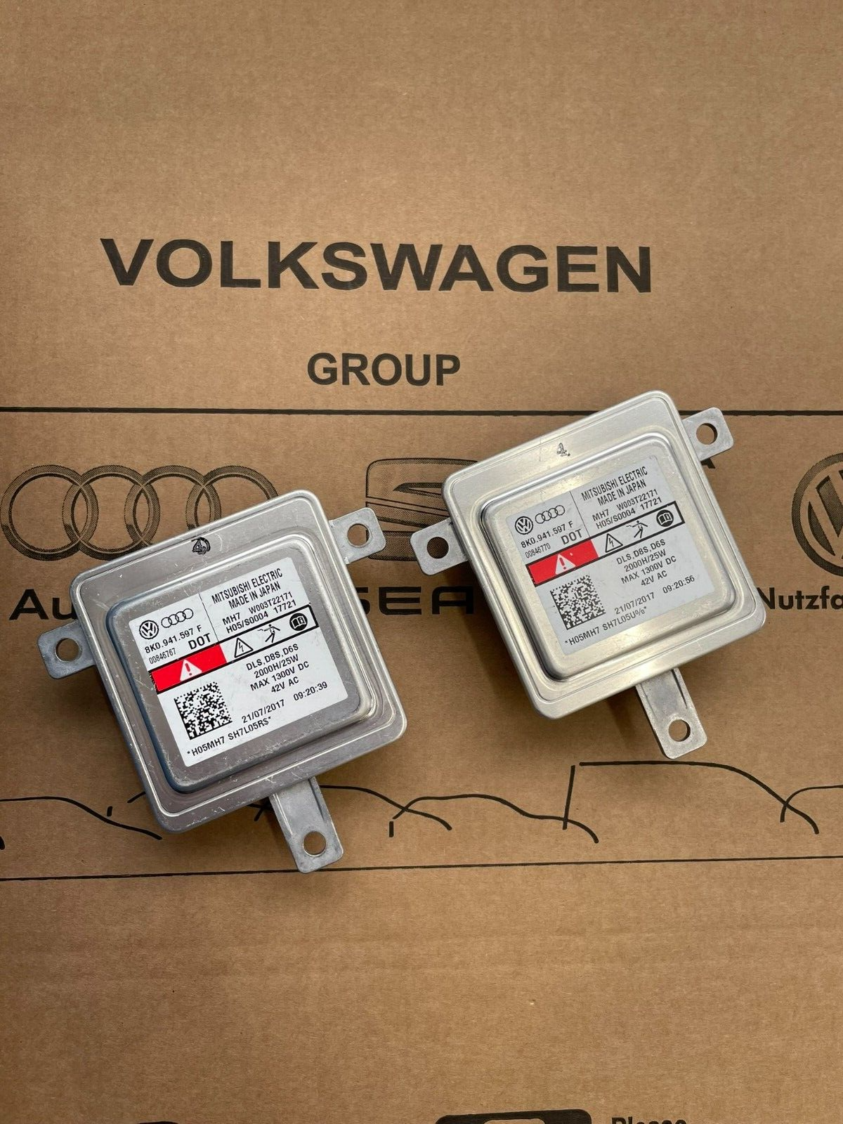 8K0941597F PORSCHE VW AUDI XENON SCHEINWERFER STEUERGERÄT 8K0941597F ORIG. NEU - Obrázek 3