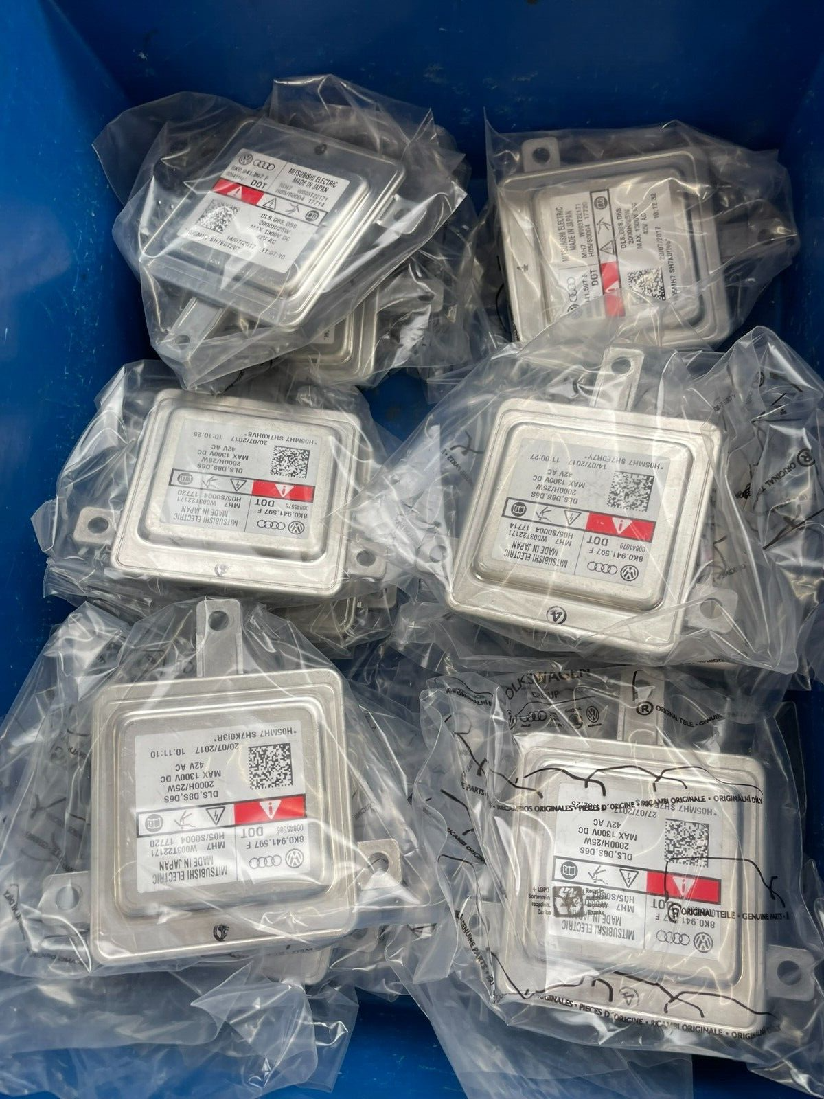 8K0941597F PORSCHE VW AUDI XENON SCHEINWERFER STEUERGERÄT 8K0941597F ORIG. NEU - Obrázek 8