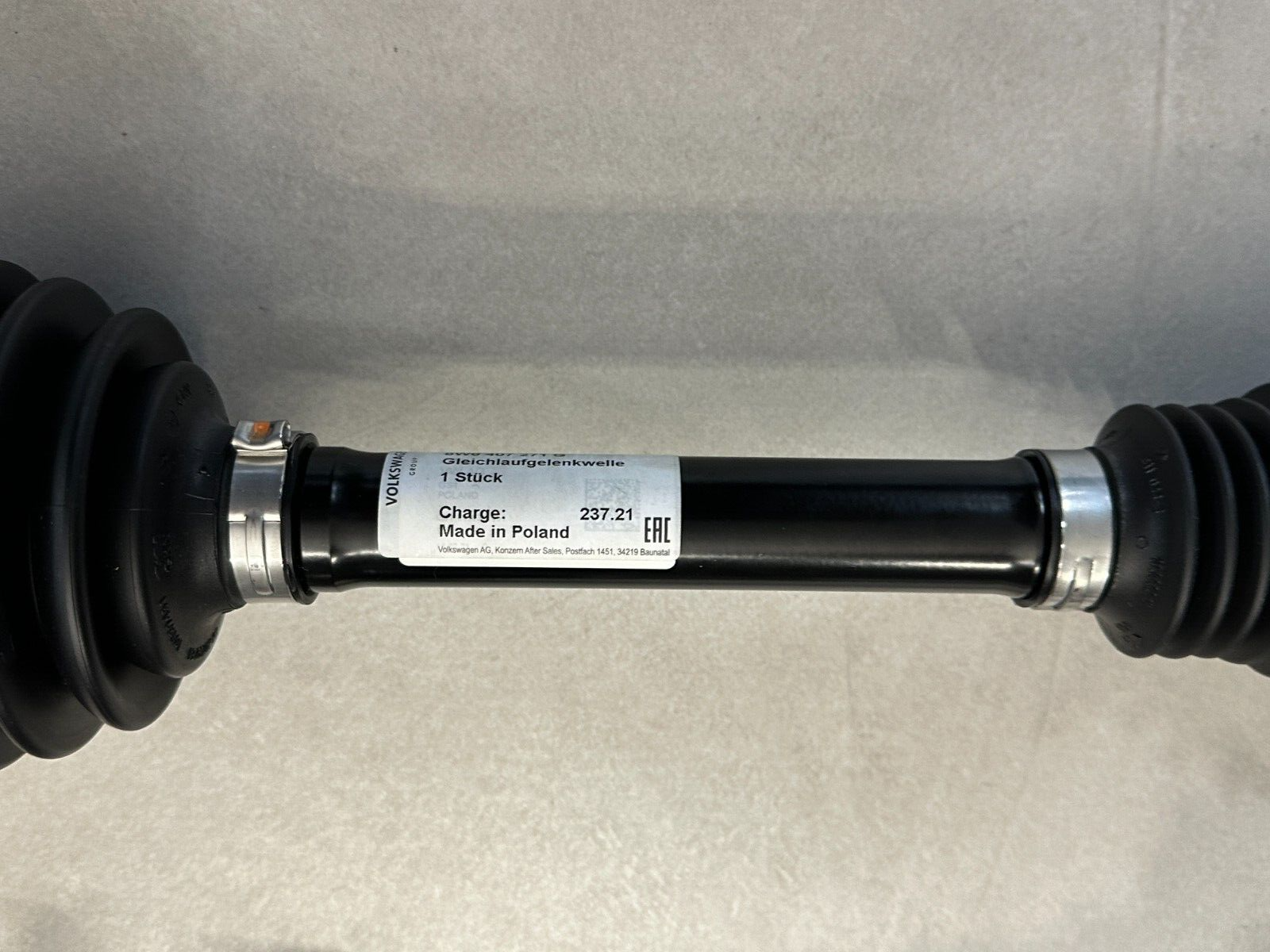 8W0407271G AUDI A4/A5 ANTRIEBSWELLE VORN 8W0407271G-8W0407271Q ORIG. AUDI NEU ! - Obrázek 12