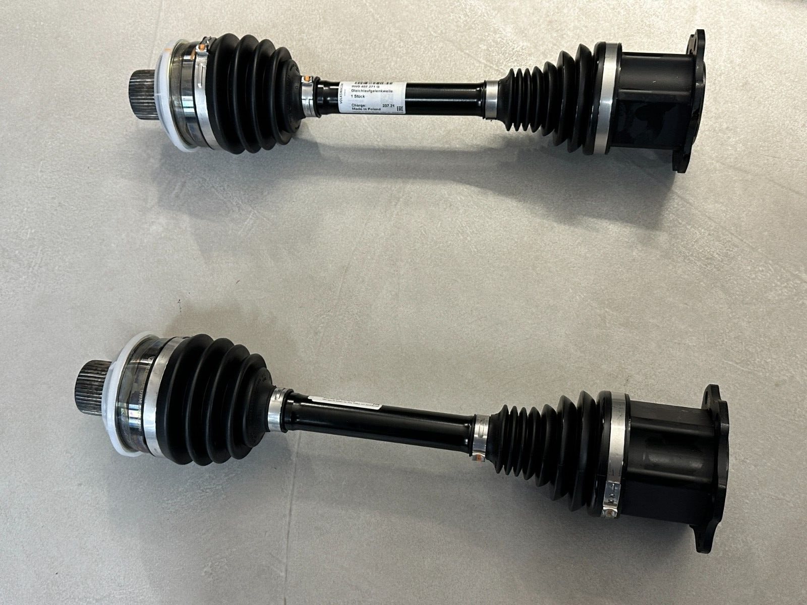 8W0407271G AUDI A4/A5 ANTRIEBSWELLE VORN 8W0407271G-8W0407271Q ORIG. AUDI NEU ! - Obrázek 15