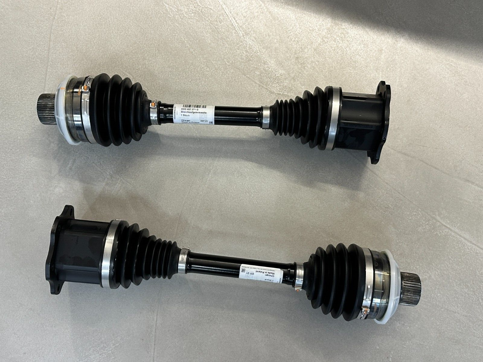 8W0407271G AUDI A4/A5 ANTRIEBSWELLE VORN 8W0407271G-8W0407271Q ORIG. AUDI NEU ! - Obrázek 9